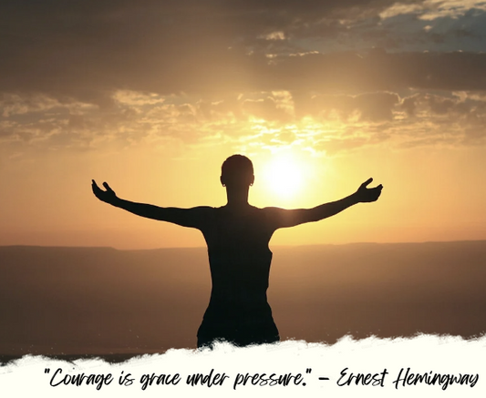 Courage is grace under pressure