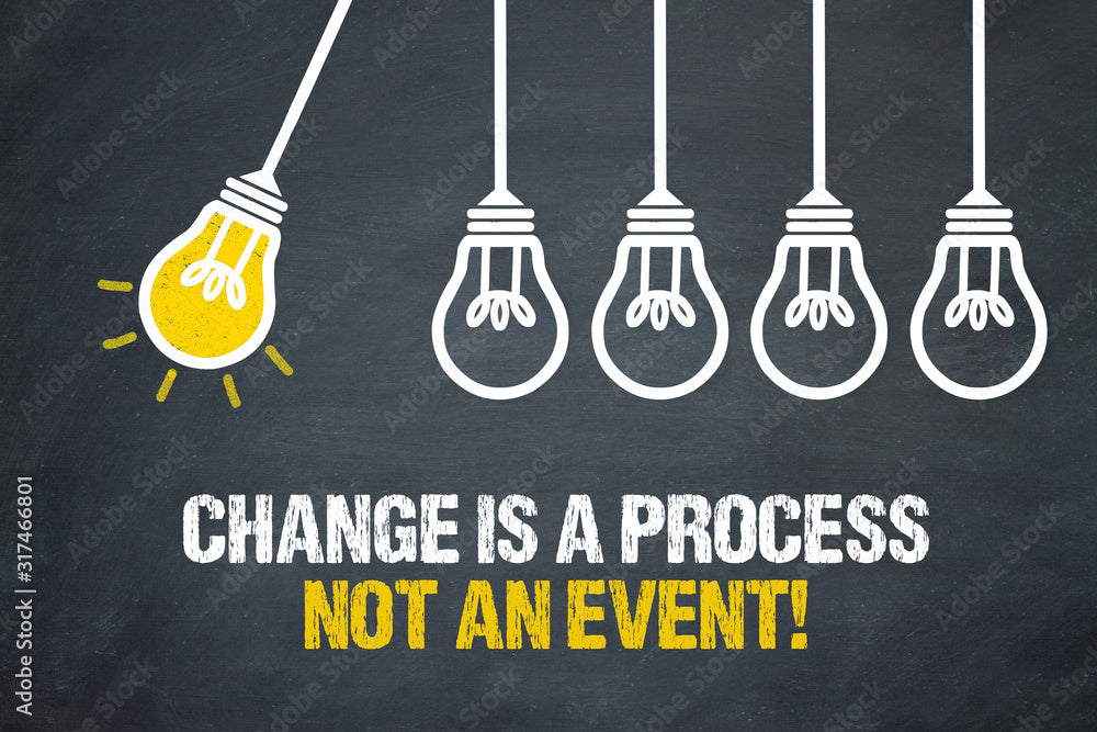 Change is a Process, Not an Event