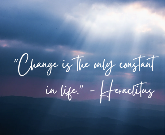 Change is the only constant in life